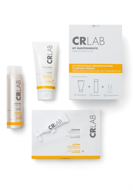 Dettaglio Prodotti del Kit per la seboregolazione capelli -  Mantenimento CRLAB